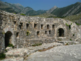 Upper fortifications of the citadel, Stari Bar