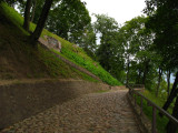 Pathway up Gediminas Hill