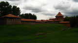 Long defensive corridor of the old castle