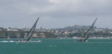 Team NZ and Oracle heading to the first mark.jpg