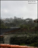 Another WET Day - view from my bedroom