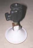 Suction cup mount, close-up. Weight 2.5 oz