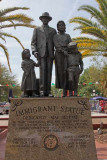 Immigrant Statue in Square