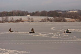 Ice Fishing on Marsh Creek Lake