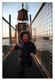 Elliot on lighthouse walkway - sunset - upload.jpg