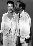 Duo David Stewart and Annie Lennox, Eurythmics
