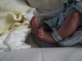 mummy's feet