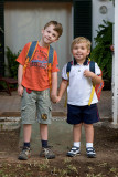 Luis and S2 off to School - Oscar's Third Day