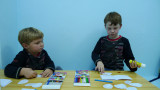 S2 and Luis in Sunday School