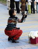 A stable posture without tripods