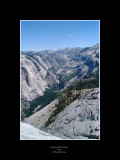 Yosemite Valley Half Way Up Half Dome