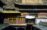 Lhasa, detail of the Potala palace