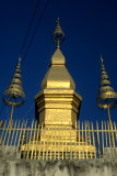 Luang Prabang. That Chom Si on top of  Phu Si Hill