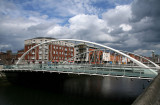 James Joyce Bridge, a Calatrava creation.