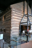 The slave cabin at the Underground Railroad museum