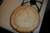 By the way - this is the chicken pot pie that I made - yummy!