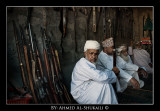 Men meeting in Guns Shop
