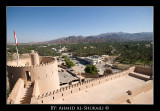 Rustaq Fort View on Town