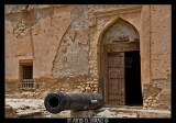 Qurayat fortress main door