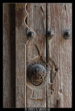 A wooden door from Rustaq Fort