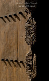 Old Wooden Door from Nizwa Fort