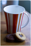 Cuppa coffee and cookies after a nice sunny photowalk. Mmm...