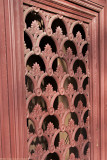 Woodcarved gate