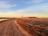 Essex Point winter sunset