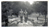 Sgt Archie Craig left, Sgt Harold Glenn on right TN