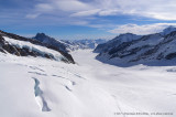 View on Aletsch glacier