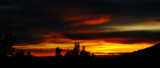 American Falls Reservoir Sunset from Pocatello June 14 2009 DSCF0017.jpg