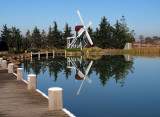 Windmill by the pond 2