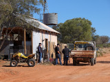 Farm ute and quad bike