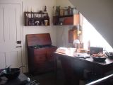 Kitchen area... food preparation and dry sink