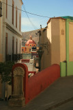 view on our street, Calle Pocitos