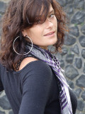 Model Genevieve Van de Plasse Casual Netherlands