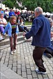 Dancing machine.