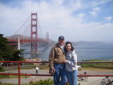 Enjoying our day at Golden Gate!