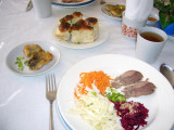 Chornoby Lunch salad & fish