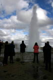 Geysir eruption 1 of 3