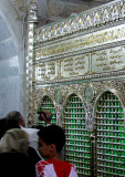  The place where the head of Husayn (the grandson of Muhammed) was kept on display by Yazīd I.