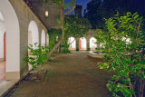 Diego Rivera Gallery / patio at dusk