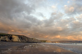 Showers at Sunset - Drakes Bay