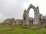 IMG_3878-3880-Edit.jpg Haughmond Abbey - remains of Augustian Abbey - Abbots Hall and Lodgings - © A Santillo 2012