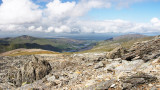CRW_01268.jpg Top of Glyder Fawr looking towards Arfon District - Glyder Fawr, Snowdonia - © A Santillo 2004