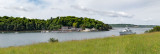 IMG_7400-Pano-Edit.jpg HMS Brecon in the River Lyhner opposite Jupiter Point - © A Santillo 2017