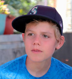 Young Boy in Baseball Cap