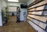 white marble countertops