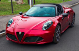 Alfa Romeo 4C Spider - From rear, below