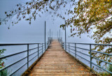 Cove Lake Fishing Pier in Color